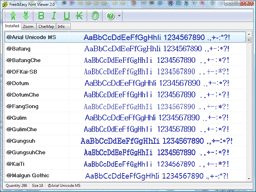 Easy Font Viewer Screenshot